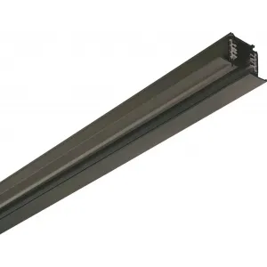 Шинопровід для трекової системи Ideal lux Link Trim Track 2000mm Black (188027)