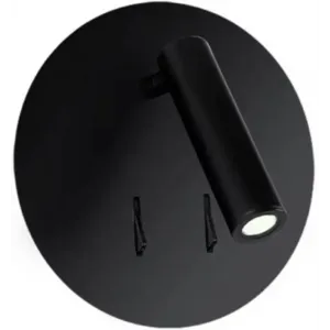 Бра з лампою для читання Azzardo AZ3204 Faro (black)
