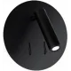 Бра з лампою для читання Azzardo AZ3204 Faro (black)