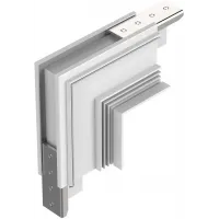 Елемент трекової системи L-конектор врізний вертикальний 90° Ideal Lux EGO RECESSED 282794