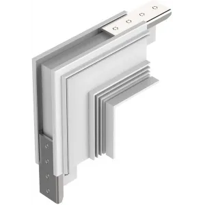 Елемент трекової системи L-конектор врізний вертикальний 90° Ideal Lux EGO RECESSED 282794