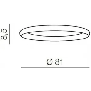 Стельовий світильник Azzardo ANTONIO TOP 81 CCT CO + REMOTE CONTROL AZ5074