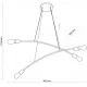 Люстра сучасна TK LIGHTING 5622