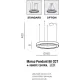 Люстра Azzardo MARCO PENDANT 80 CCT WH + REMOTE CONTROL AZ5046