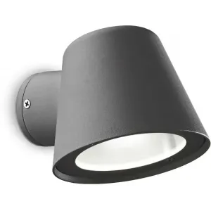 Вулична підсвітка фасаду Ideal lux GAS AP1 ANTRACITE (91525)