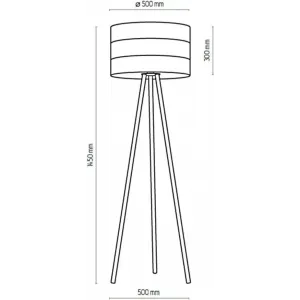 Торшер на тринозі TK LIGHTING 5053