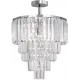 Люстра сучасна Zuma Line FC17106-6-3-1-CHROME+CL Amedeo