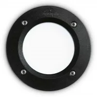 Вбудований вуличний світильник Ideal lux LETI ROUND FI1 NERO (96551) Вбудований вуличний світильник Ideal lux LETI ROUND FI1 NERO (96551)