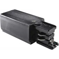 Елемент трекової системи Ideal lux Link Trimless Mains Connector Right Black (169606)