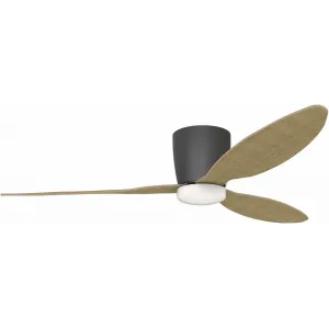 Люстра-вентилятор Azzardo AZ4450 VENETI CCT + Remote Control BK/TEAK WOOD