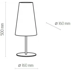 Декоративна настільна лампа TK LIGHTING 5173