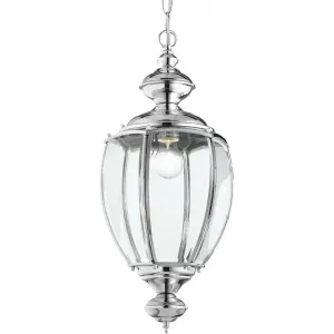 Вуличний підвісний світильник Ideal lux Norma SP1 Big Cromo (094786)