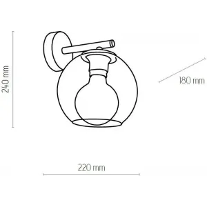 Бра декоративне TK lighting Avila 4258