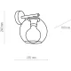 Бра декоративне TK lighting Avila 4258