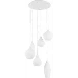 Люстра-підвіс Ideal lux Soft SP6 Bianco (087818)