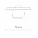 Елемент трекової системи Nowodvorski 8687 CTLS RECESSED DEAD END CAP BLACK CN