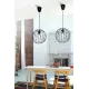 Люстра-підвіс TK lighting 1626 Orbita Black