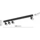 Спот з чотирма лампами TK Lighting TOP BLACK 4761