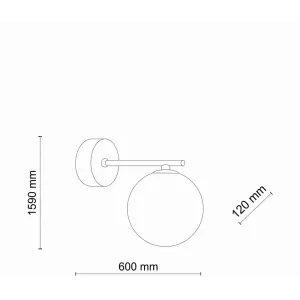Бра декоративне TK Lighting ESTERA 4777