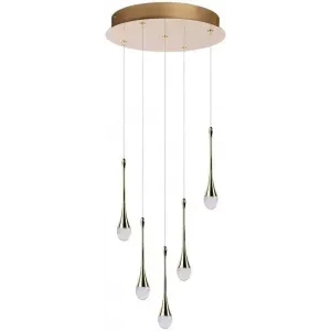 Люстра AZZARDO AZ6008 DALMA 5 ROUND GO