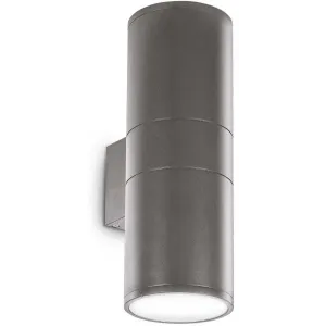 Вулична підсвітка фасаду Ideal lux 236858 AP2 Big Antracite