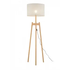 Торшер зі столиком TK Lighting PEREZ LINEN 5423