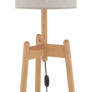 Торшер зі столиком TK Lighting PEREZ LINEN 5423