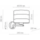 Бра декоративне TK LIGHTING 3210