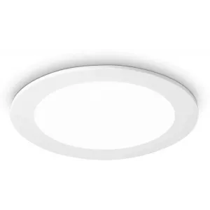 Точковий врізний світильник Ideal lux Groove FI1 10w Round (123974)