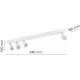 Спот з чотирма лампами TK Lighting TOP WHITE 6317