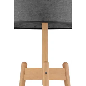 Торшер зі столиком TK Lighting PEREZ GRAY 5426