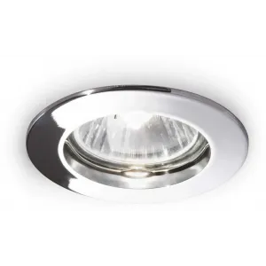 Точковий врізний світильник Ideal lux Jazz FI1 Cromo (83070)