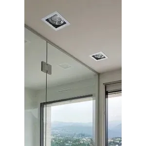 Точковий врізний світильник Azzardo Sisto 1 GM2109-ALU (AZ0793)