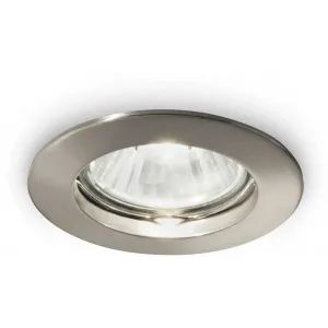Точковий врізний світильник Ideal lux Jazz FI1 Nickel (83087)