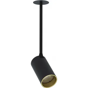 Люстра сучасна Nowodvorski 7680 MONO SURFACE LONG S BLACK/GOLD PL