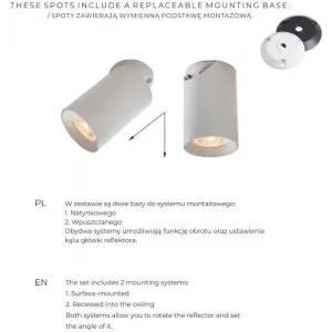 Бра спрямованого світла ZUMA LINE TLS006-BK TORE