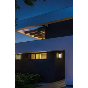 Настінний вуличний світильник Azzardo AZ4348 VENETO BK