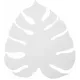 Декоративна підсвітка TK Lighting MONSTERA WHITE 4667