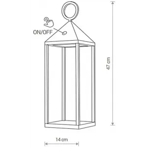 Декоративний вуличний світильник Nowodvorski 8177 PICNIC