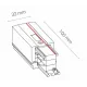 Елемент трекової системи Nowodvorski 8232 CTLS POWER END CAP LEFT WHITE (PE-L) CN