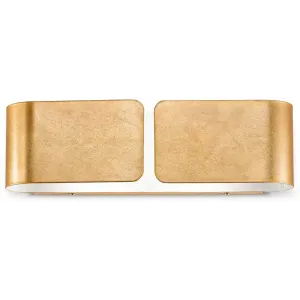 Декоративна підсвітка Ideal lux Clip AP2 Small Oro (88266)