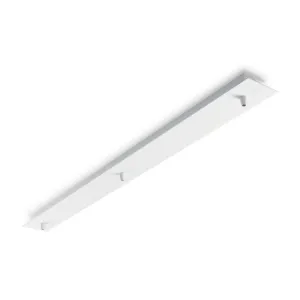 Аксесуар Ideal lux Rosone Metallo 3 Luci Bianco (122854)