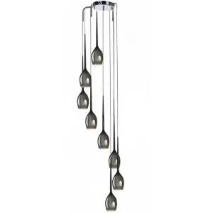 Люстра-підвіс Azzardo AZ2940 Izza 8 smoky