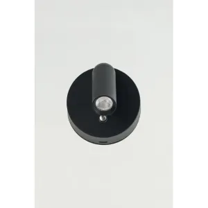 Бра спрямованого світла AZZARDO AZ5630 COMO ROUND DIMM WALL BK