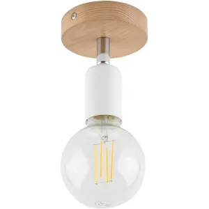 Точковий накладний світильник TK Lighting SIMPLY WOOD WHITE 4745