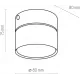 Точковий накладний світильник TK LIGHTING 3398