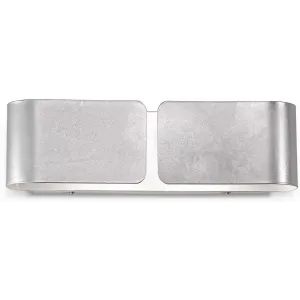 Декоративна підсвітка Ideal lux Clip AP2 Small Argento (88273)