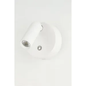 Бра спрямованого світла AZZARDO AZ5629 COMO ROUND DIMM WALL WH
