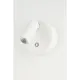 Бра спрямованого світла AZZARDO AZ5629 COMO ROUND DIMM WALL WH