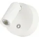 Бра спрямованого світла AZZARDO AZ5629 COMO ROUND DIMM WALL WH